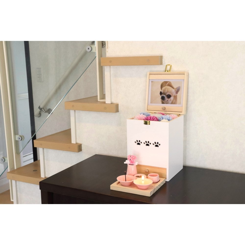 Angel Box　天使のボックス型仏壇　ホワイト ホワイト