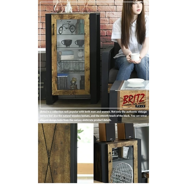 ブルックリンスタイル　ラック  ＦＢＲ－０００４－ＢＫＢＲ ラック