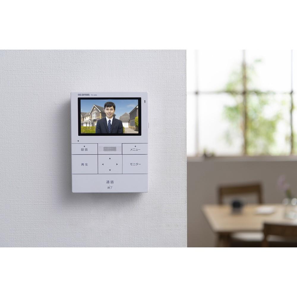 アイリスオーヤマ　テレビドアホン　ＴＤ－ＳＭ３０１０Ｔ－ＷＳＨ
