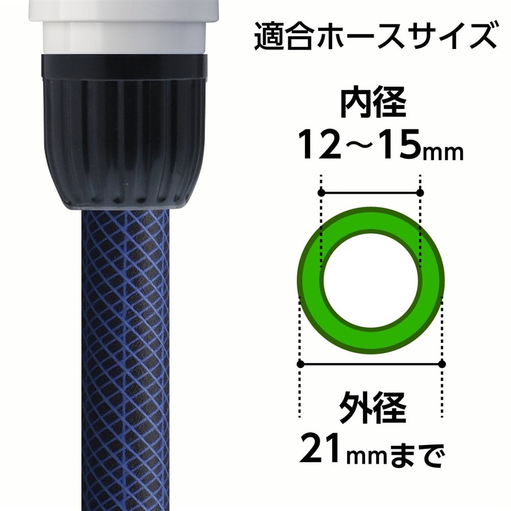 タカギ（takagi)　ホース 送水ホース 5m 高圧洗浄機 PH005NB 5m