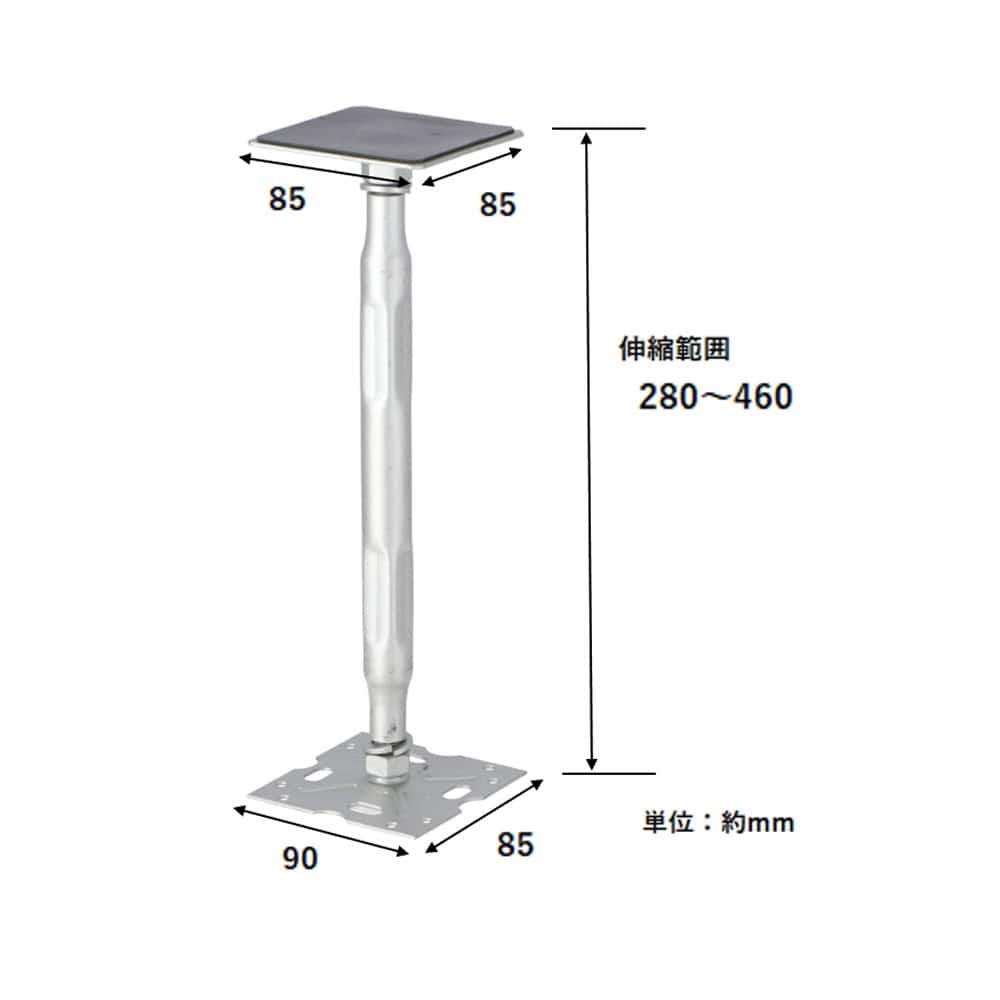 PROACT　鋼製束フラット型　ＫＲ０３－７４９４　シルバー KR03-7494