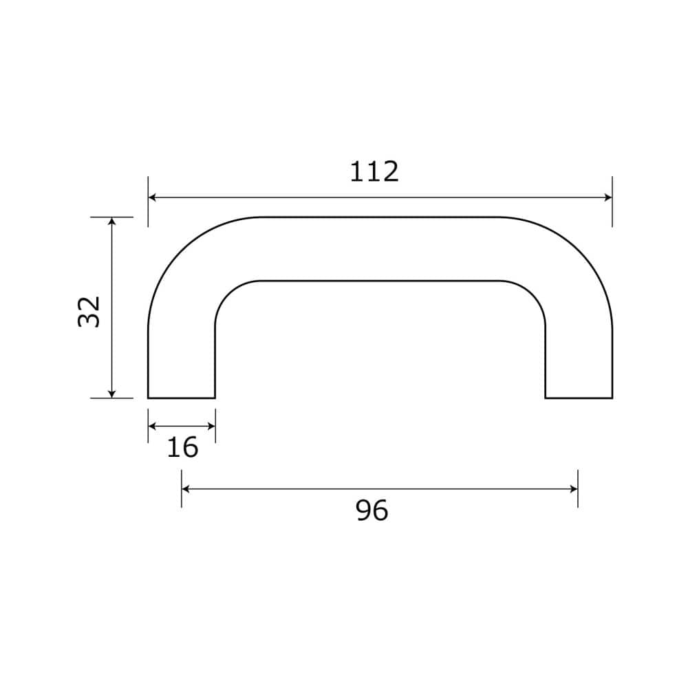 和気産業　木製取手　パイン　ＴＷ－０１６　９６ＭＭ