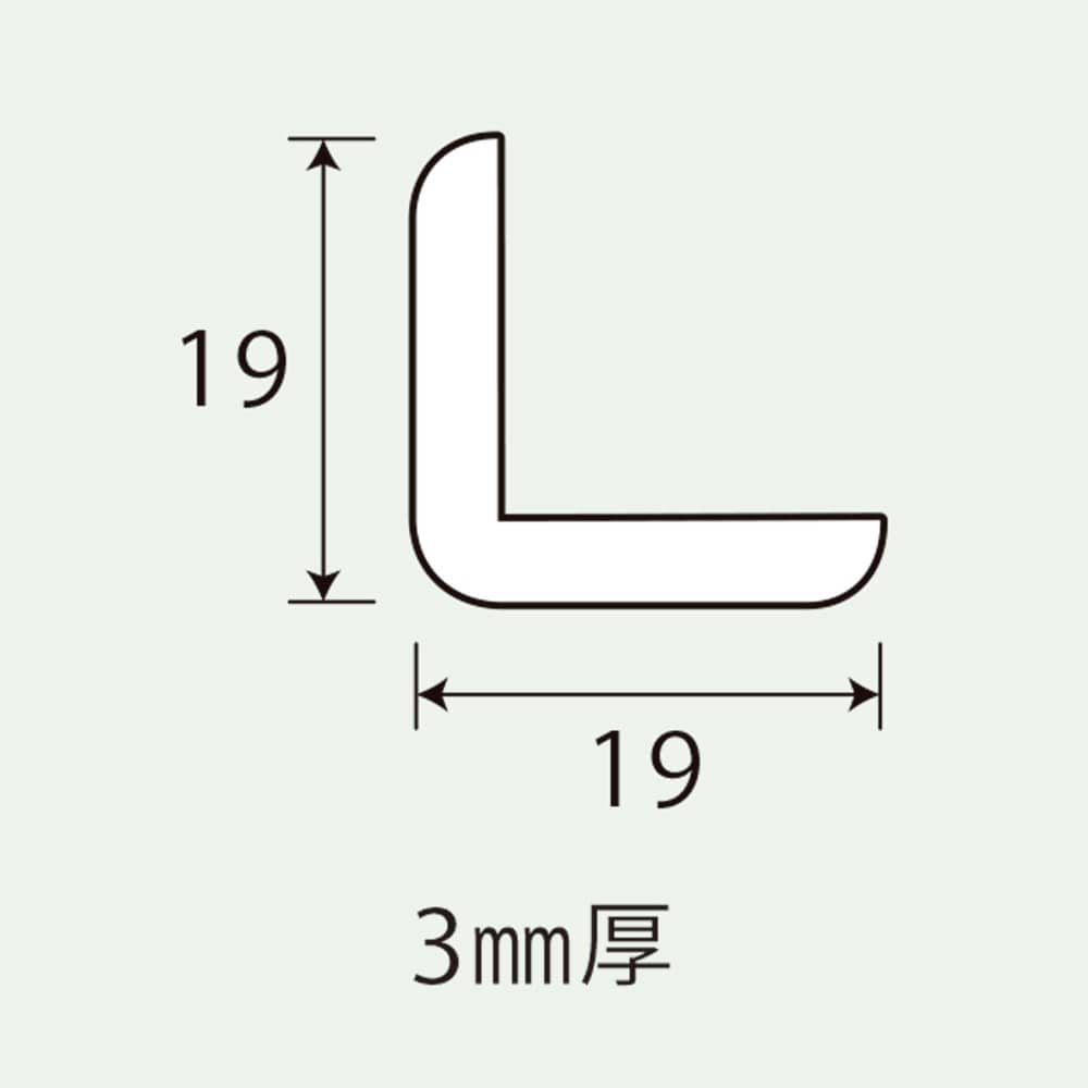 光モール　外角ホワイトウッド　ＮＯ．１５１０　１８２０ｍｍ