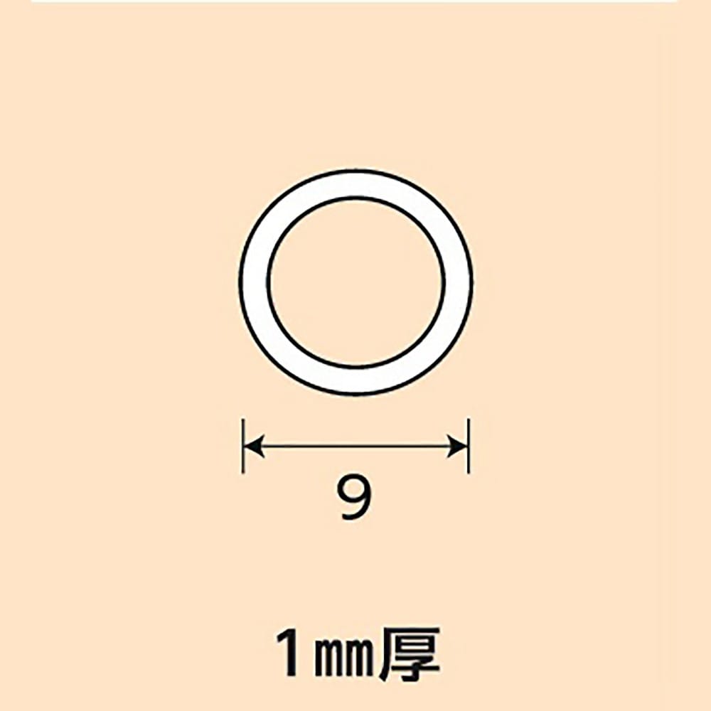光モール　透明ＡＢＳ丸パイプ９　ＮＯ．１６７９　１０００ｍｍ