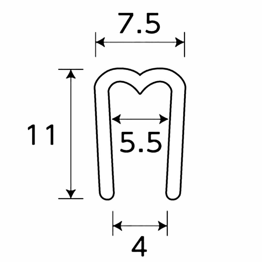光モール　ベージュカブセ５．５　ＮＯ２３７２　５．５×１８２０