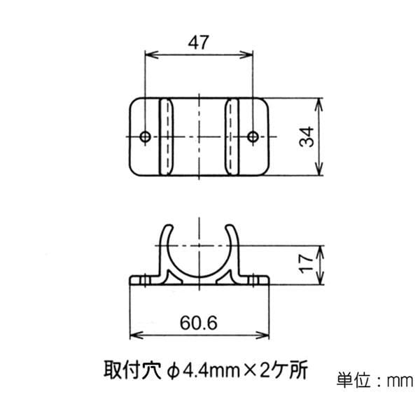 矢崎化工　イレクター　ジョイント　Ｊ－４６　アイボリー J-46 アイボリー