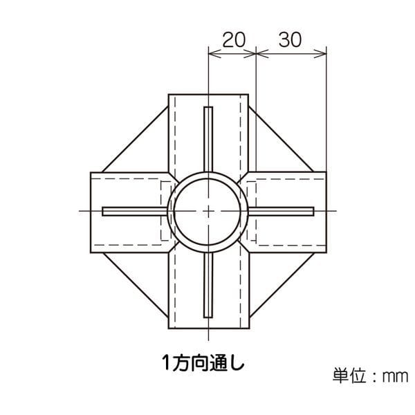 矢崎化工　イレクター　ジョイント　Ｊ－１５Ｂ　アイボリー J-15B アイボリー