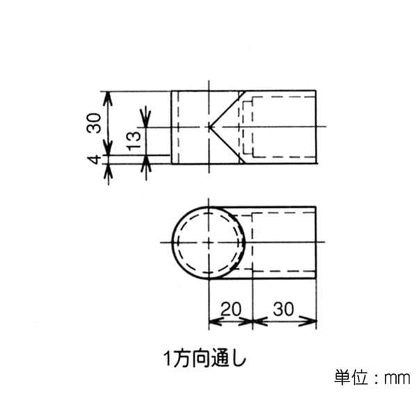 矢崎化工　イレクター　ジョイント　Ｊ－１１８Ｂ　アイボリー J-118B アイボリー