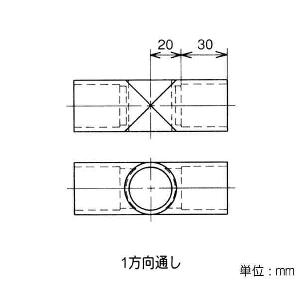 矢崎化工　イレクター　ジョイント　Ｊ－１２０Ｂ　アイボリー J-120B アイボリー