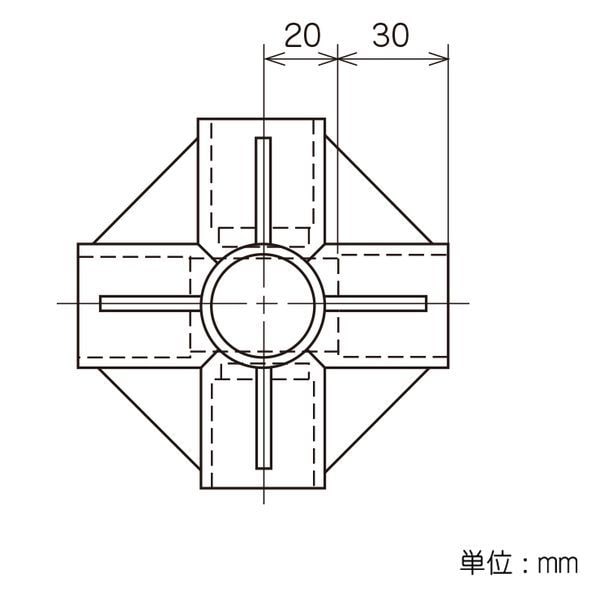 矢崎化工　イレクター　ジョイント　Ｊ－１５Ａ　アイボリー J-15A アイボリー