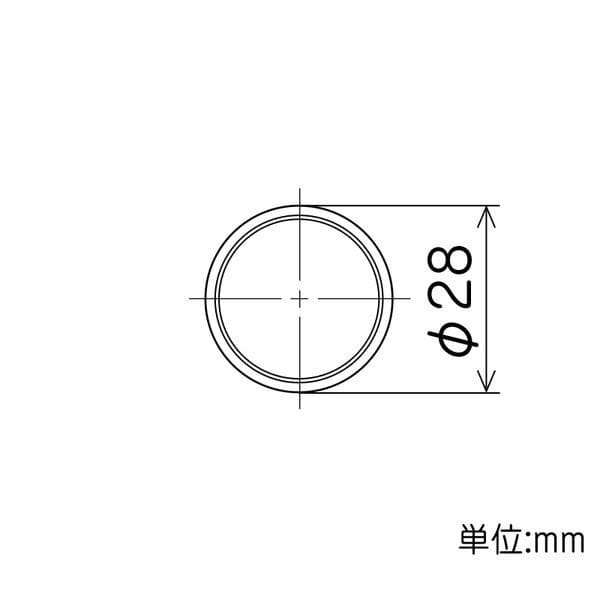 矢崎化工　イレクター　パイプ　Ｈ－３００　Ｓ　アイボリー 300mmアイボリー