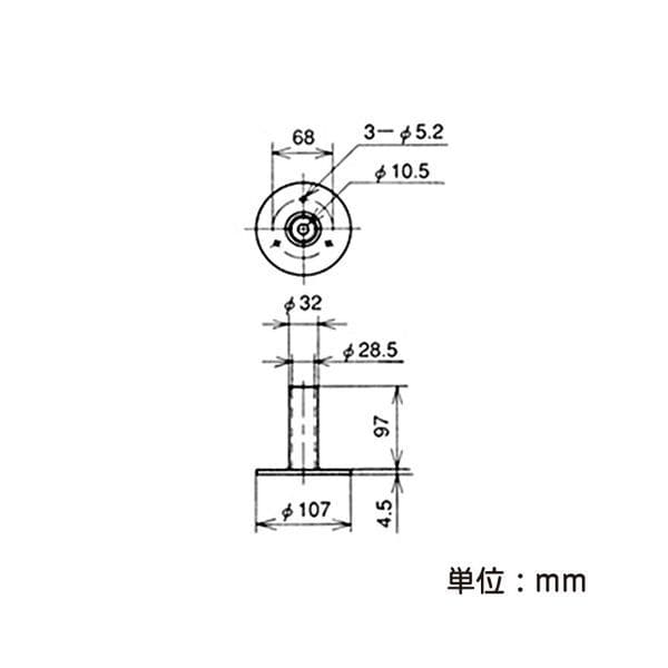矢崎化工　イレクター　パイプスタンド　ＥＦ－１２０６Ｓ