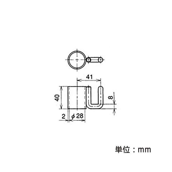 矢崎化工　イレクター　かぎ金具　ＢＥＦ－１０１４Ｂ