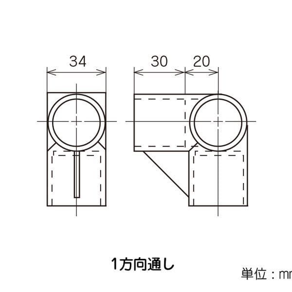 矢崎化工　イレクター　ジョイント　Ｊ－１２Ｃ　ブラック J-12C ブラック