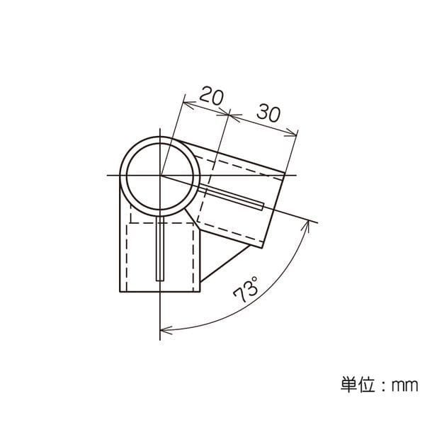 矢崎化工　イレクター　ジョイント　Ｊ－２１　ブラック