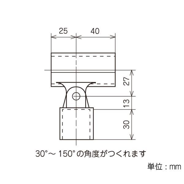 矢崎化工　イレクター　ジョイント　Ｊ－４３ＳＥＴ　ブラック J-43SET ブラック