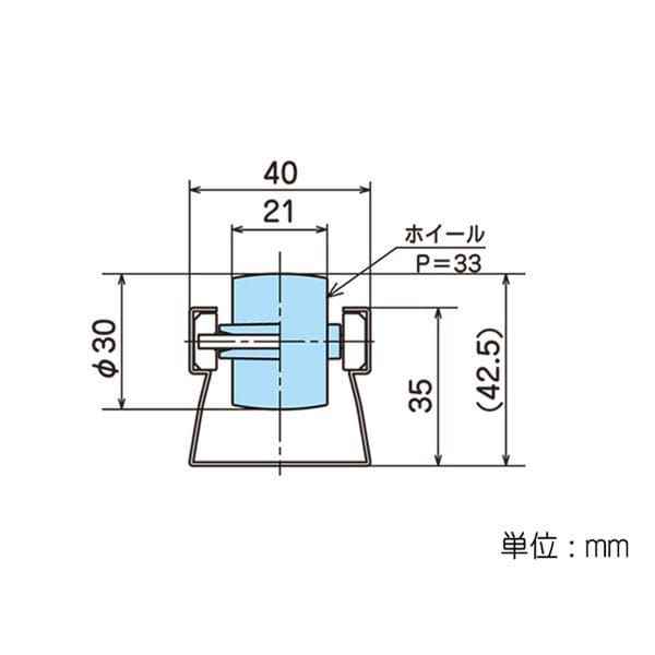 矢崎化工　イレクター　クリフォームプラコン　ＰＣＡ１－２４００　Ｈ３３