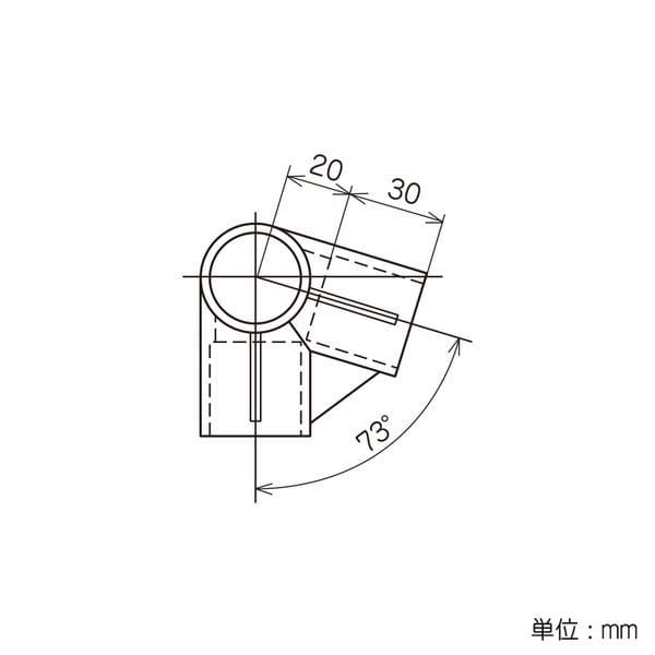 矢崎化工　イレクター　ジョイント　Ｊ－２２Ａ　ブラック
