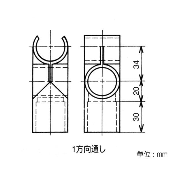 矢崎化工　イレクター　ジョイント　Ｊ－１４４　Ｓ　ブラック