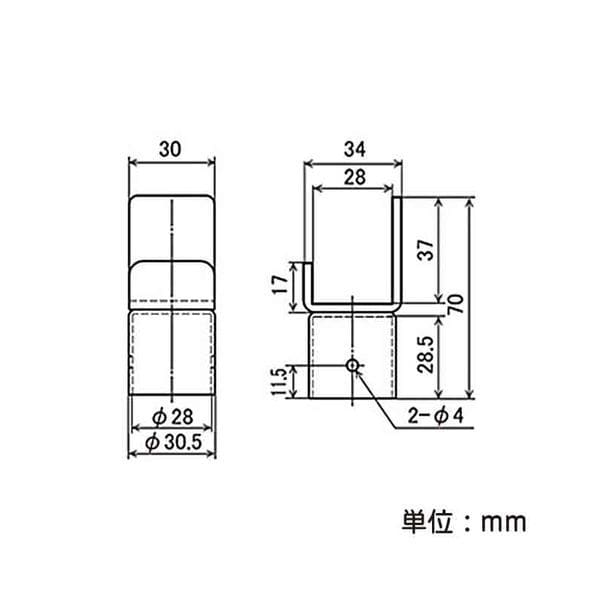 矢崎化工　イレクター　引っ掛け金具Ａ　ＥＦ－１０１０Ａ 引っ掛け金具A EF-1010A