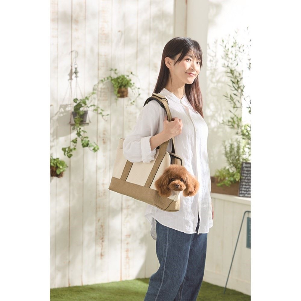 LIFELEX　キャンバスキャリー　ベージュ　ＳＳ１２－５５２０