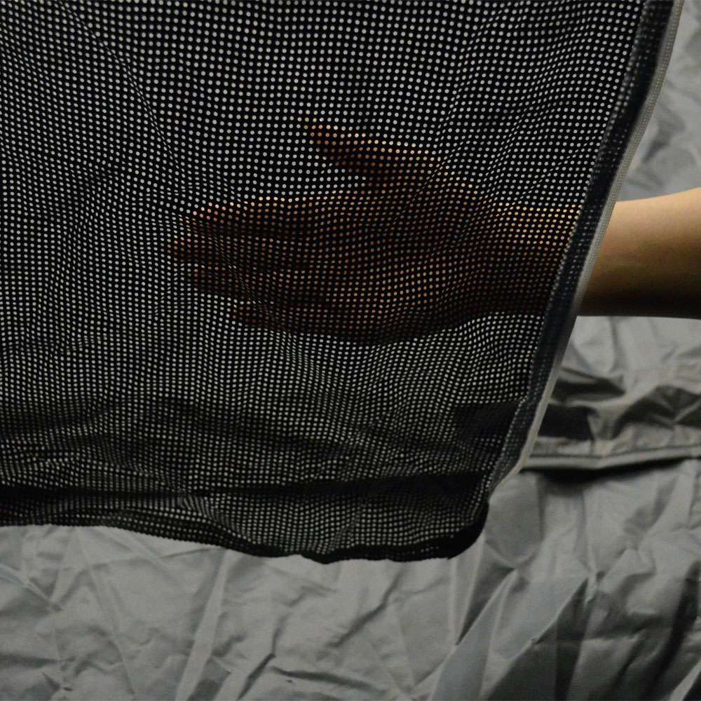 SOUTHERNPORT ポップアップテント サンシェードフルクローズ 200×220cm BKコーティング シースルー 遮光 日よけ