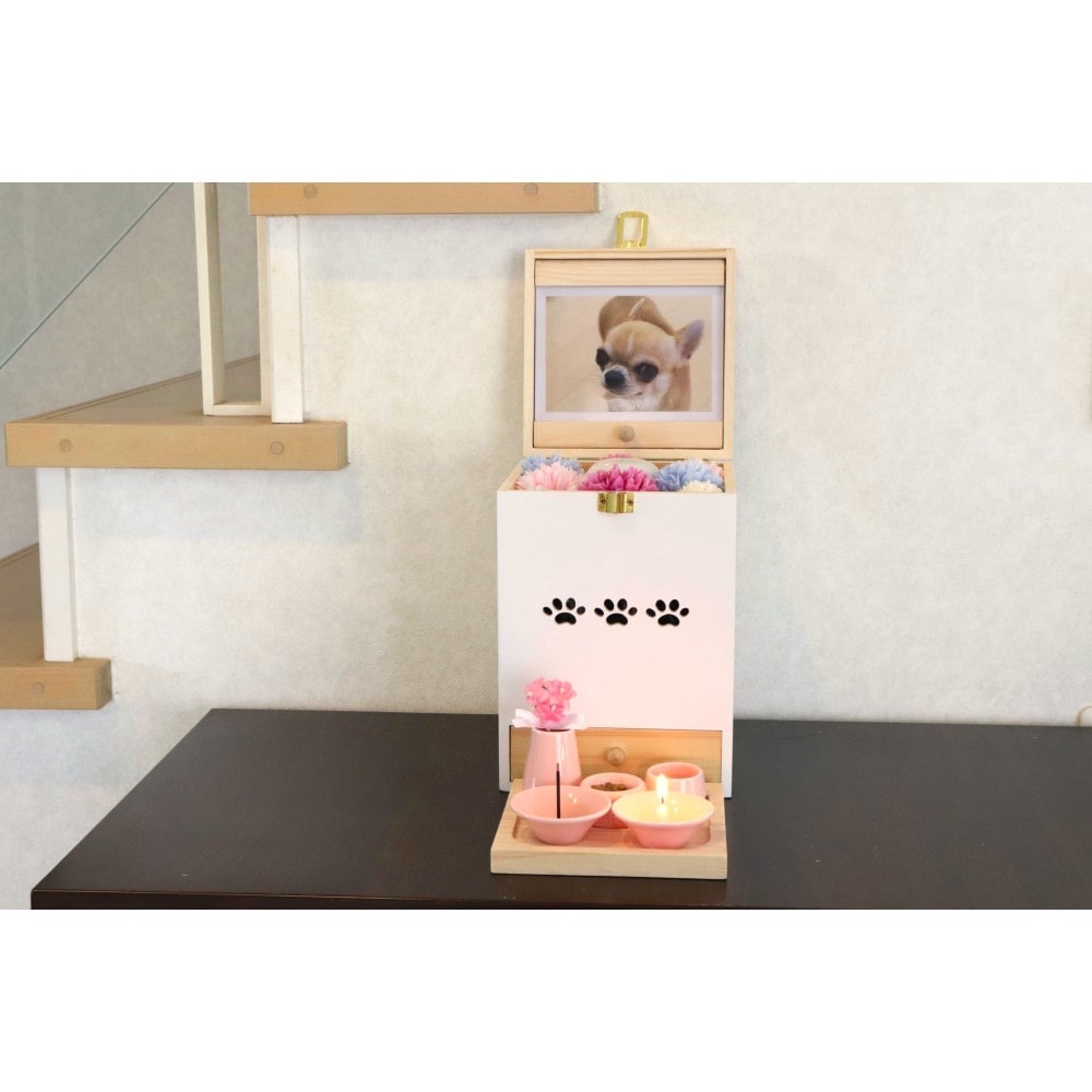 Angel Box　天使のボックス型仏壇　ホワイト ホワイト