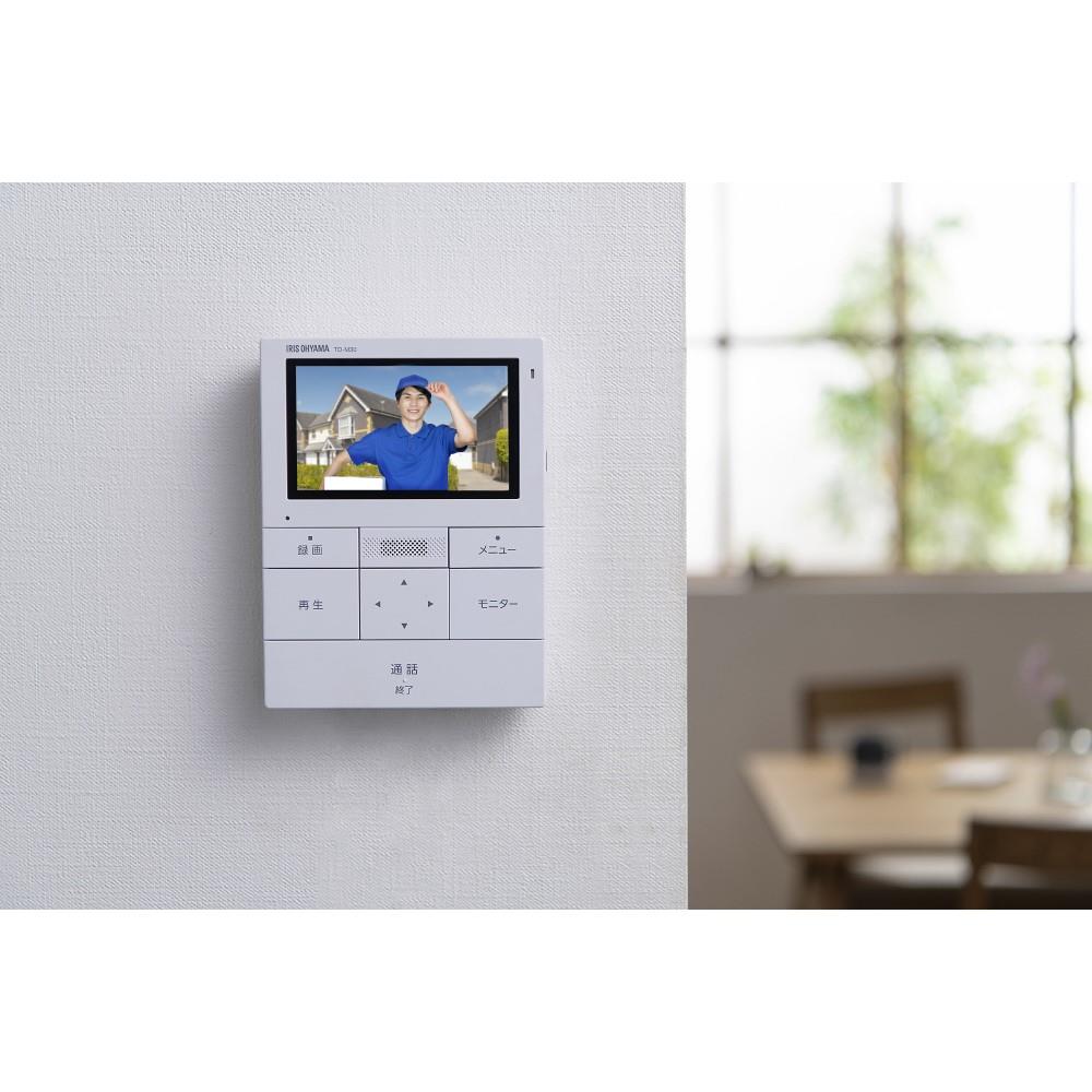 アイリスオーヤマ　テレビドアホン　ＴＤ－ＳＭ３０１０Ｔ－ＷＳＨ