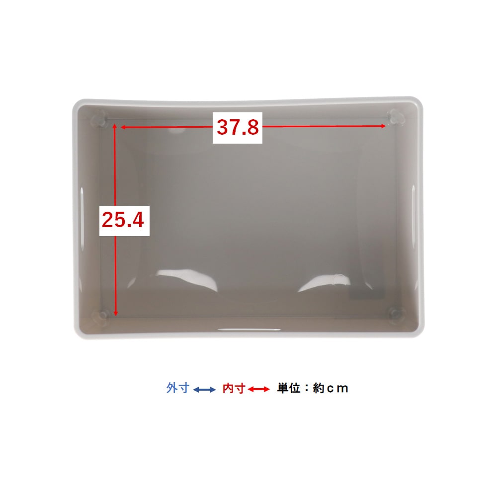 LIFELEX　インボックス レギュラー グレー　ＫＩＮ－ＲＧＹ グレー レギュラー