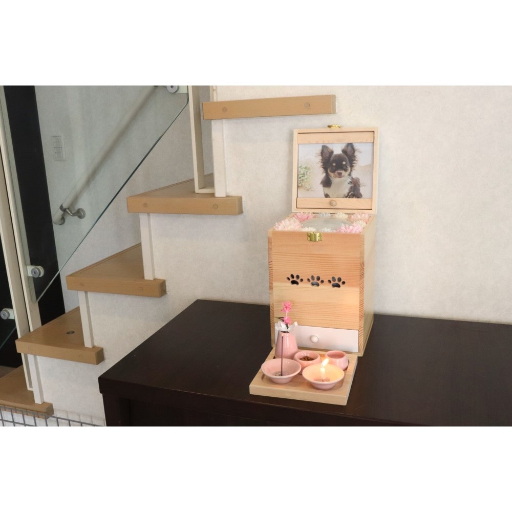 Angel Box　天使のボックス型仏壇　ナチュラル ナチュラル