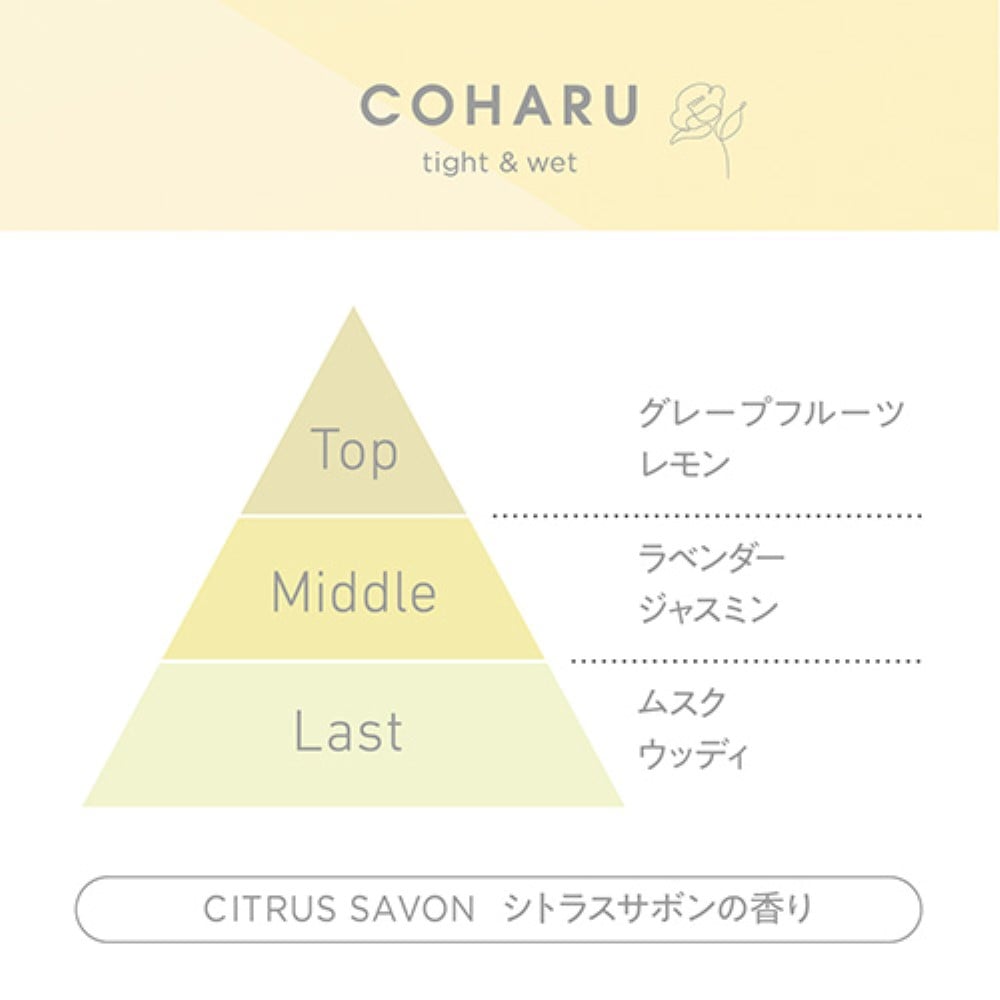 柳屋本店　ＣＯＨＡＲＵ　スタイリングオイル　タイト&ウェット　６０ｍｌ タイト&ウェット