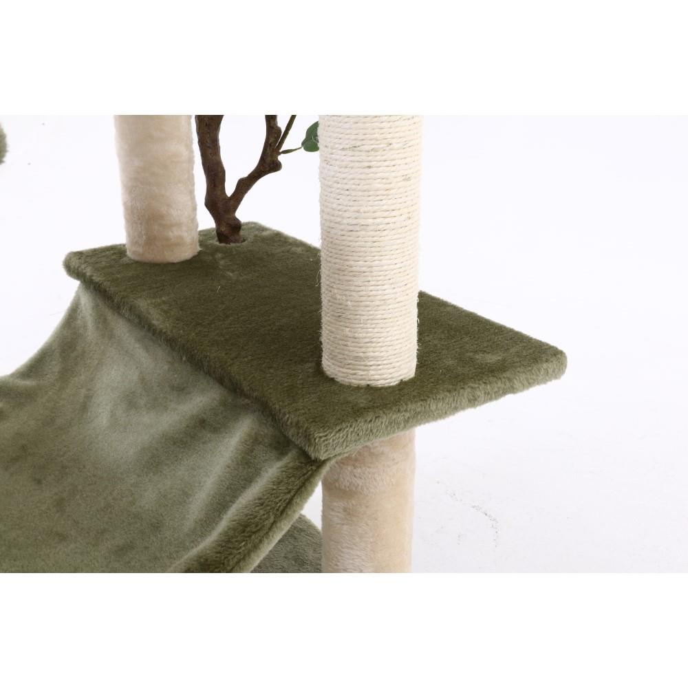不二貿易　ねこの休ら木　レオ　幅６５×奥行５９×高さ１４９．５ｃｍ レオ