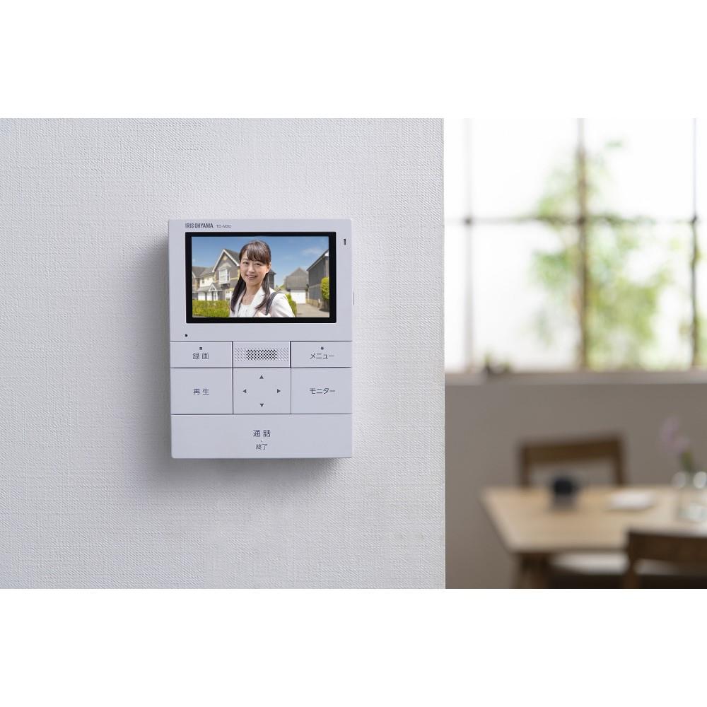 アイリスオーヤマ　テレビドアホン　ＴＤ－ＳＭ３０１０Ｔ－ＷＳＨ