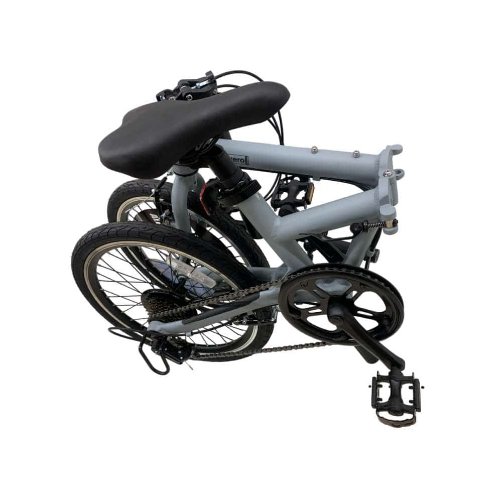 SOUTHERNPORT　２０型アルミ折りたたみ自転車　外装７段　グレー
