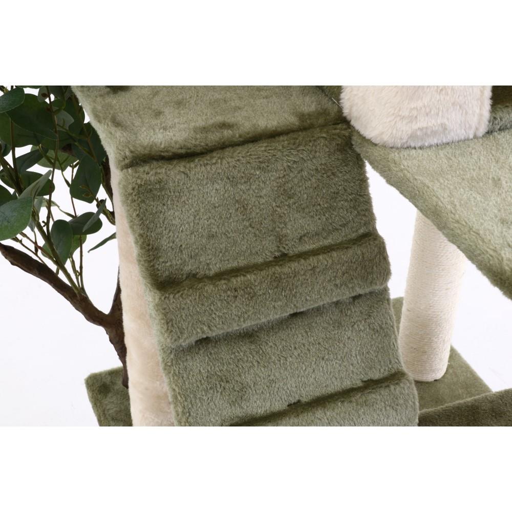 不二貿易　ねこの休ら木　レオ　幅６５×奥行５９×高さ１４９．５ｃｍ レオ