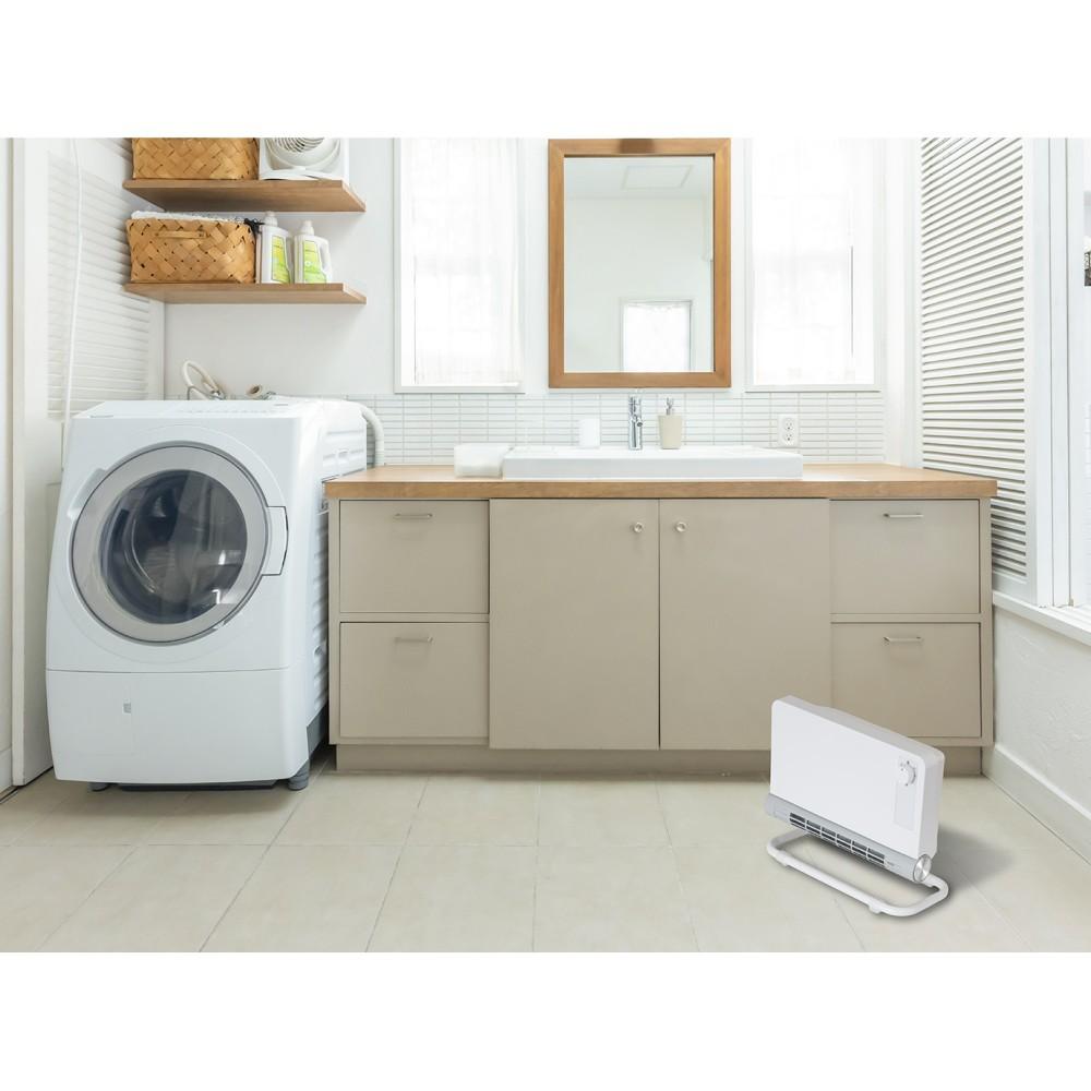 壁掛兼用2WAYセラミックヒーター BDCM800WH ホワイト