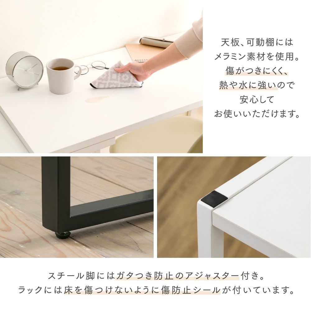 ジェイケイプラン　ゲーミングデスク　ブラウンブラック　ＵＮＩ－００１０－ＢＲＢＫ ブラウンブラック