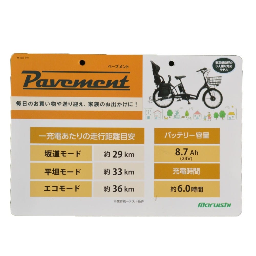 SOUTHERNPORT　２０型電動アシスト自転車　内装３段　マットブラック　ＡＳＷＲ２０３ＡＮＫ－ＫＮ