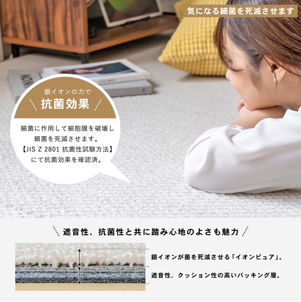 防音カーペット 静床ライト 10枚入 タイルカーペット 50×50 Cm 防音ラグ 防音マット 防音シート 苦情がこないお部屋へ ピアノ や生活音の対策に！  床 騒音対策 子供部屋 防音 足音 子供 大人 衝撃吸収 防振 極厚 賃貸 手洗い可【365日発送】 防音専門店 ピアリビング 静 ...