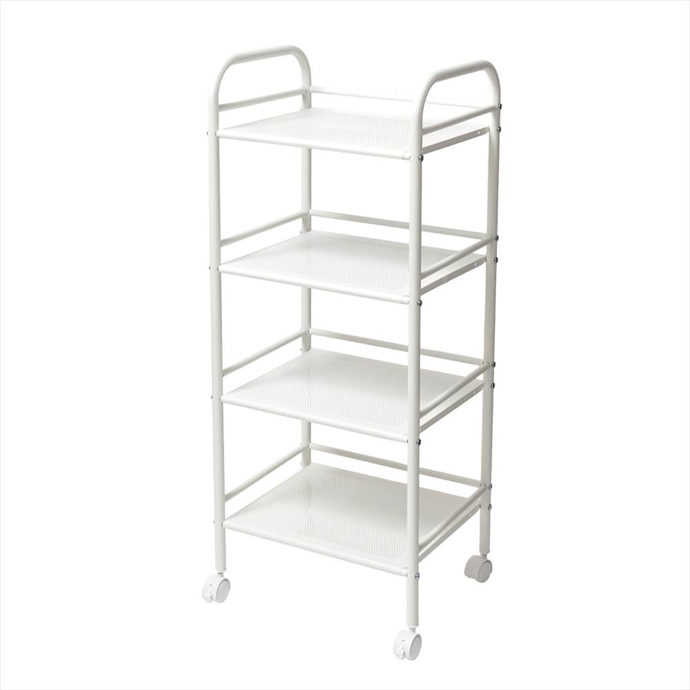 4段パンチングワゴン WH-KR18-8365 4段