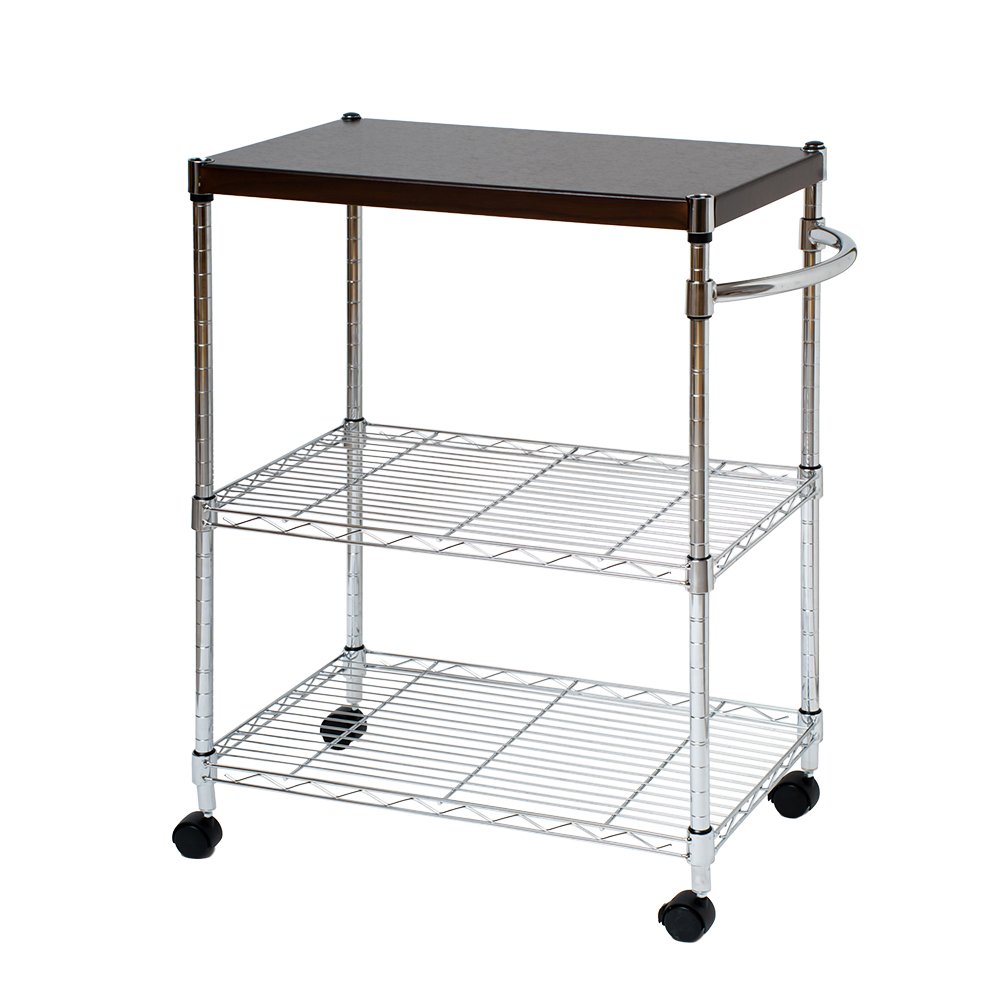 LIFELEX　木天板スリムラック　３段３５ｗ１９Φ３５６０－７５ 3段 幅34.5cm