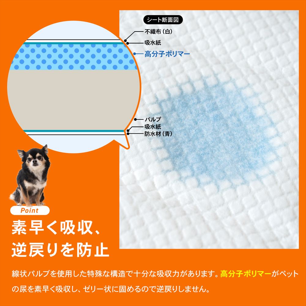 LIFELEX　ペットシーツ　レギュラー　２００枚　[吸収の目安：おしっこ 2～3回] レギュラー　２００枚