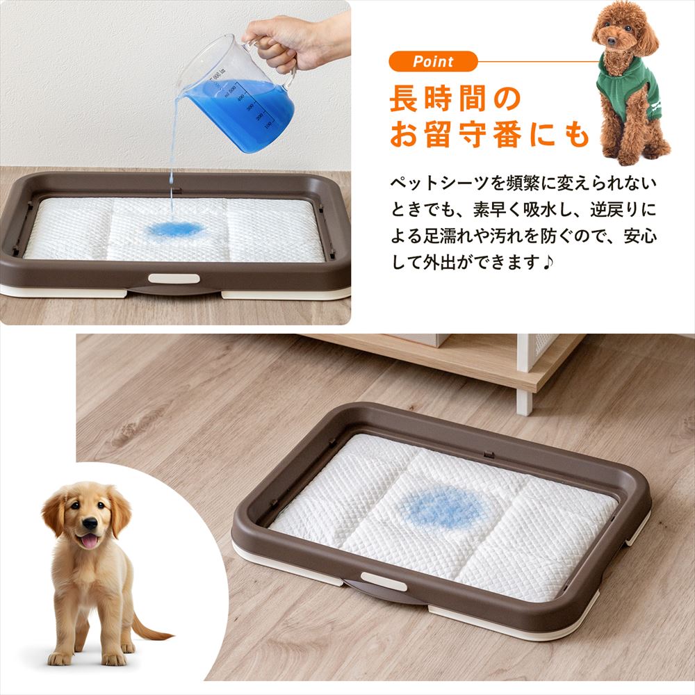 LIFELEX　さらさら吸水シーツレギュラー　１２０枚　[吸収の目安：おしっこ 4～6回]　×４個セット レギュラー　１２０枚×４個セット