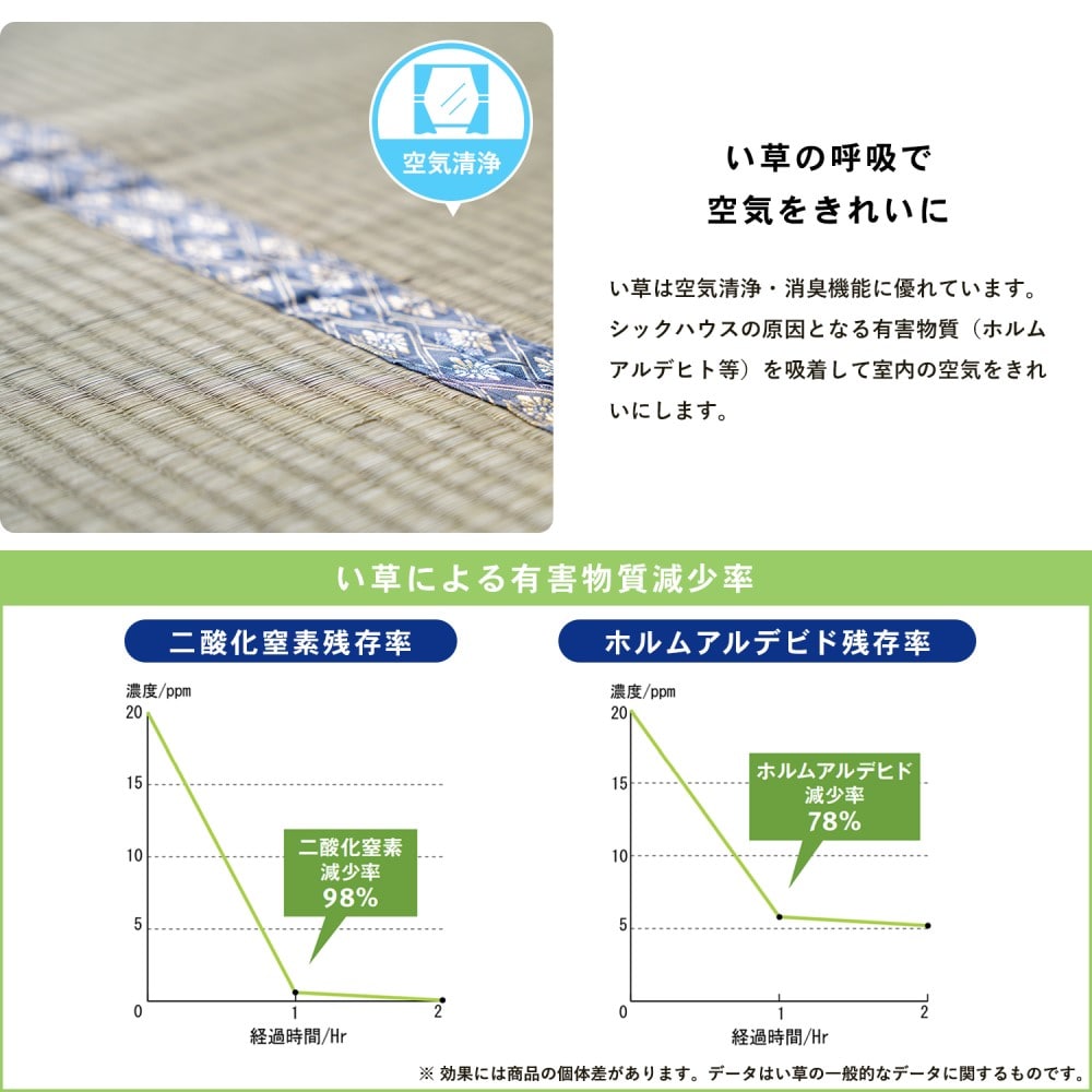 LIFELEX い草上敷　聚楽　本間 ８帖 本間 ８帖