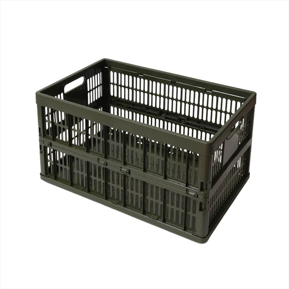 LIFELEX　折りたたみコンテナＬ　オリーブドラブ 単品