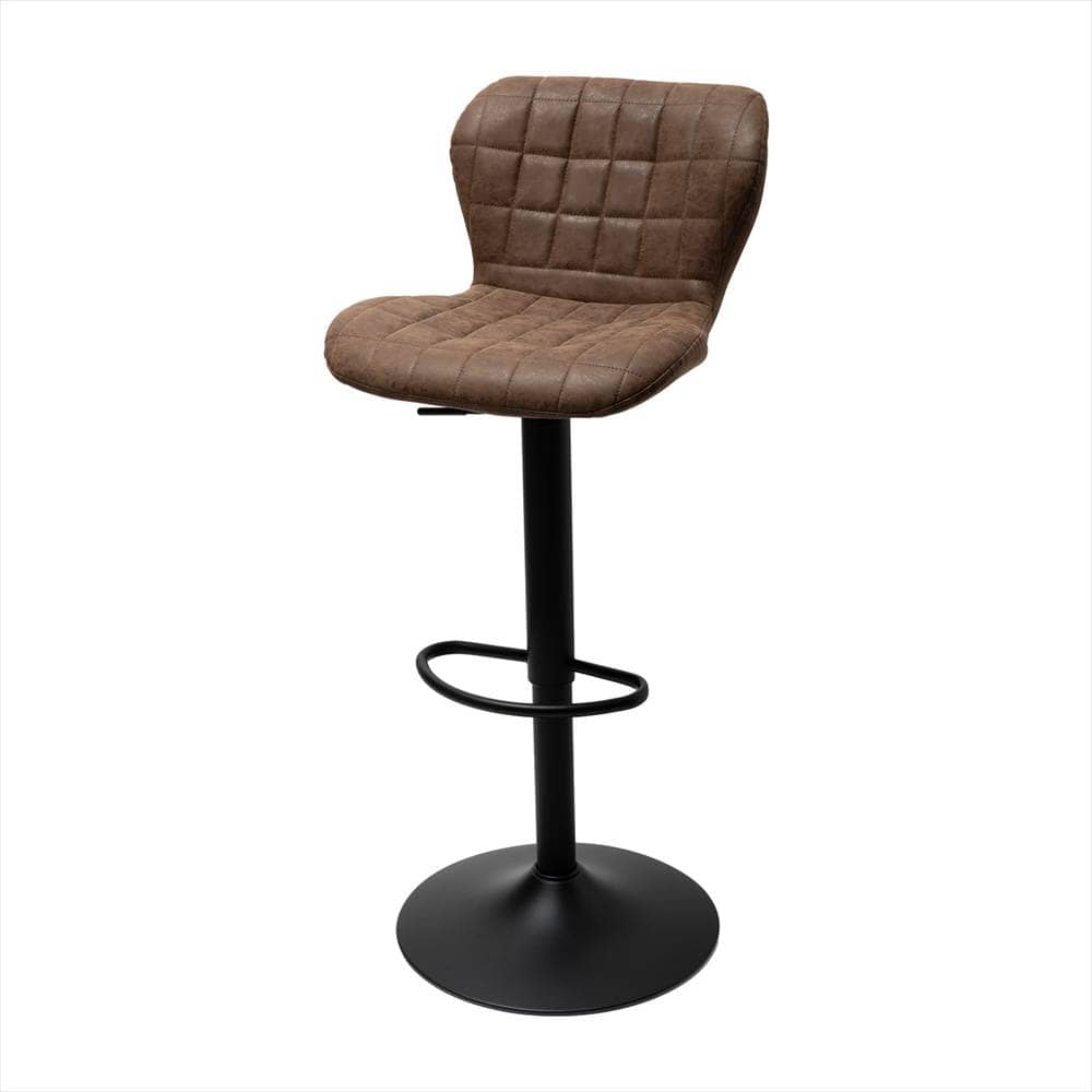 LIFELEX　背もたれ付き昇降カウンターチェア　ブラウン　ＣＧ－２１ 単品