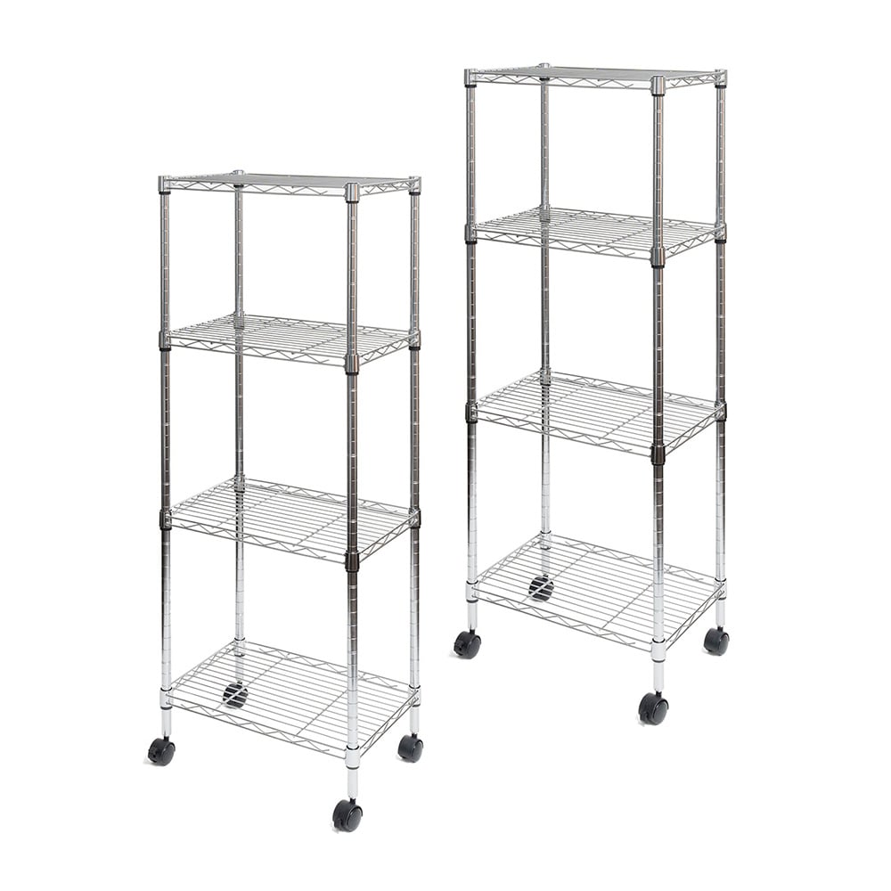 LIFELEX システムラックα4段 45w19Φ 4530-125 ×2個セット 4段・2個セット