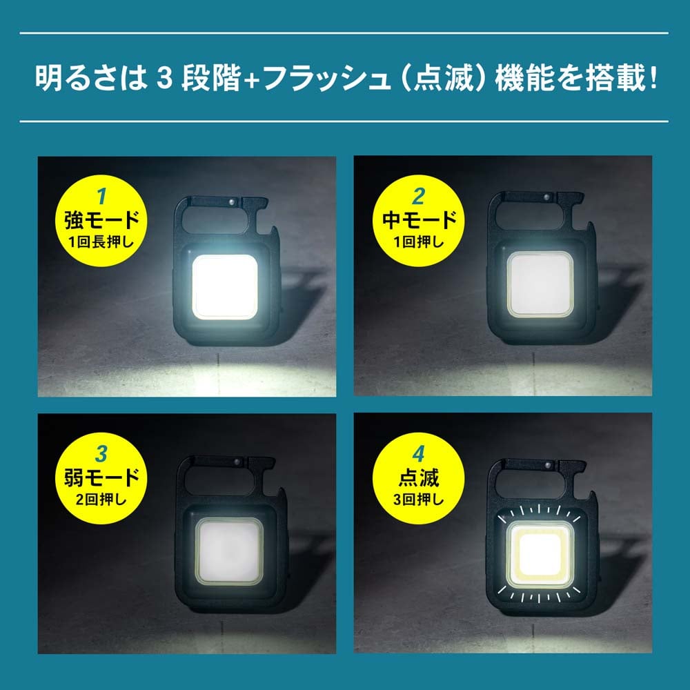 LIFELEX USB充電式ミニＬＥＤライト ６Ｗ ５００ｌｍ ＣＡＭ０２－１８６７ ブラック(ミニ): 工具|ホームセンターコーナンの通販サイト