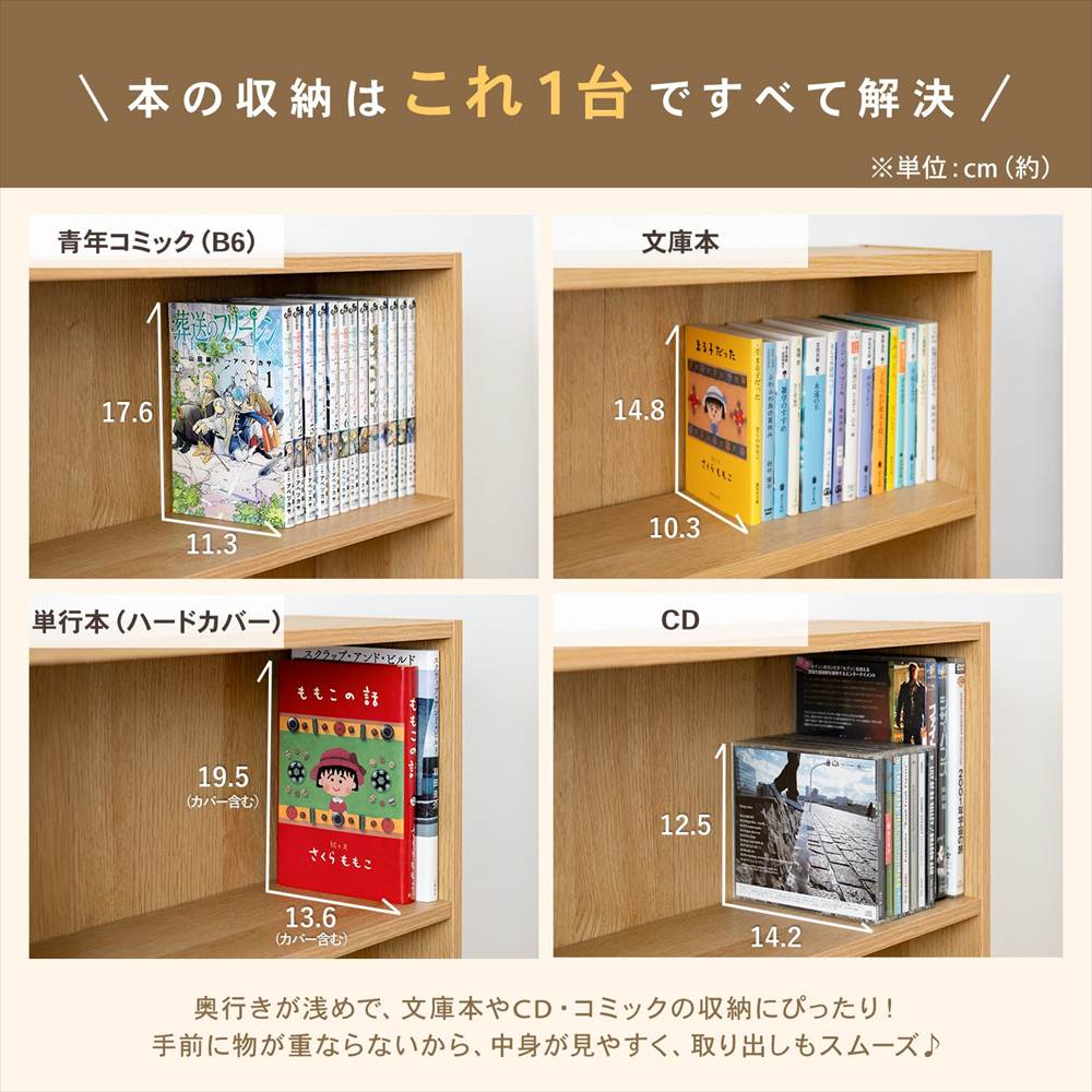 LIFELEX 文庫本ボックス ダークブラウン β ダークブラウン 文庫本
