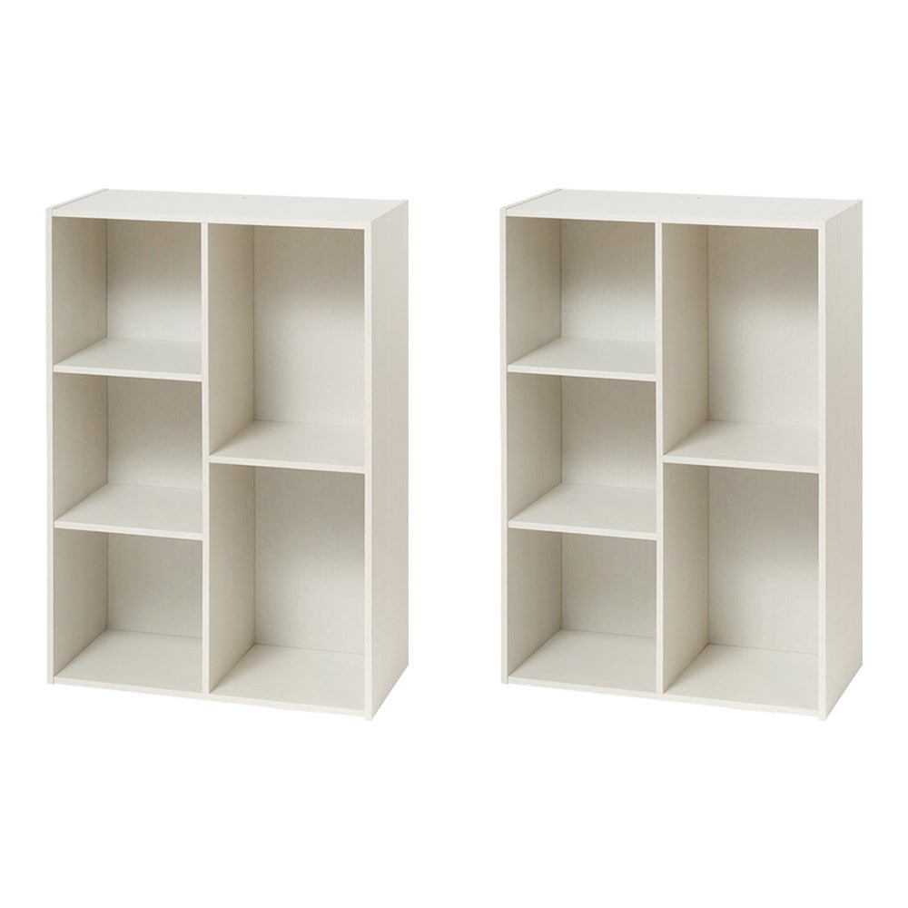 LIFELEX ホームカラーボックス ウッドホワイト β ×2個セット ウッドホワイト 2個セット販売